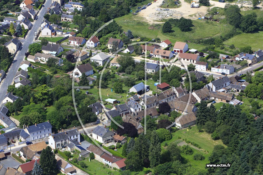 Photo arienne de Argent-sur-Sauldre