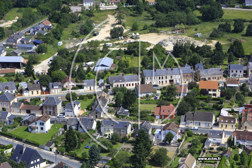 Photo arienne de Argent-sur-Sauldre