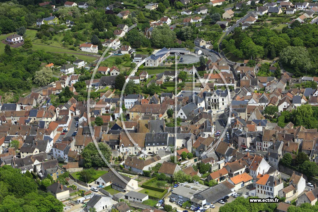 Photo arienne de Chtillon-sur-Loire (Centre)