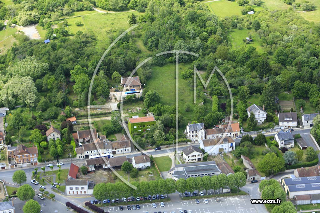 Photo arienne de Chtillon-sur-Loire (Centre)