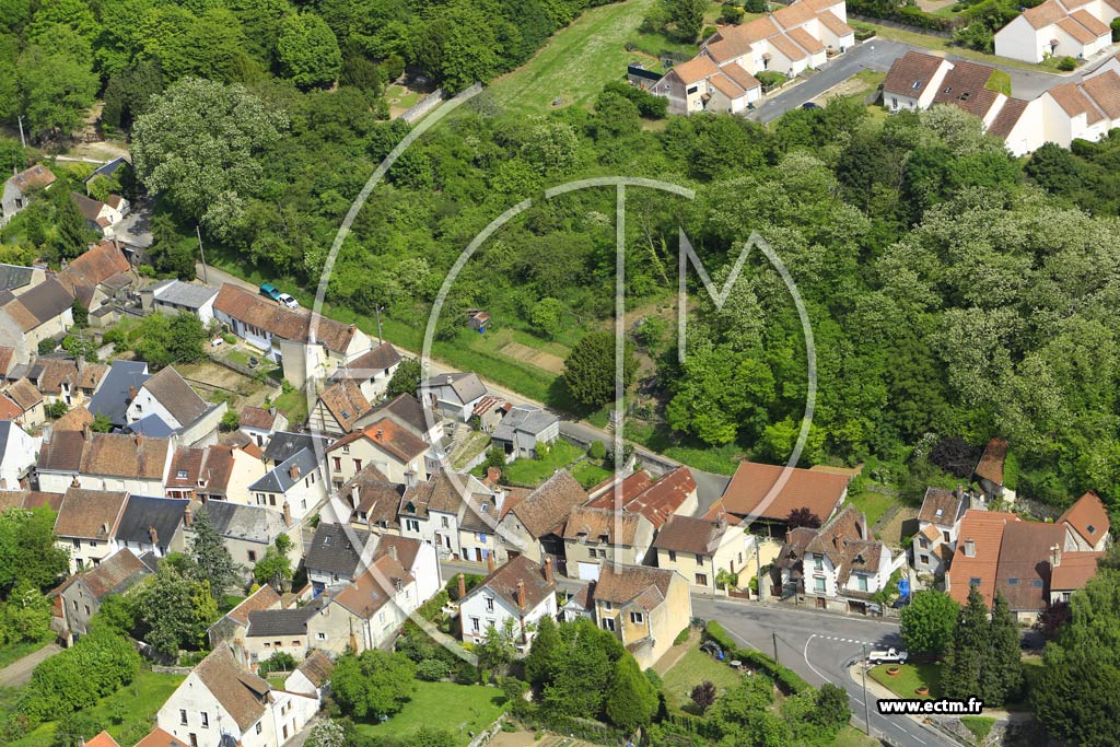 Photo arienne de Chtillon-sur-Loire (Centre)