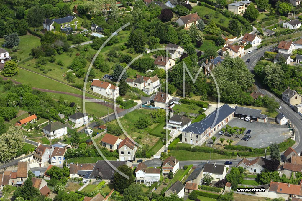 Photo arienne de Chtillon-sur-Loire (Centre)