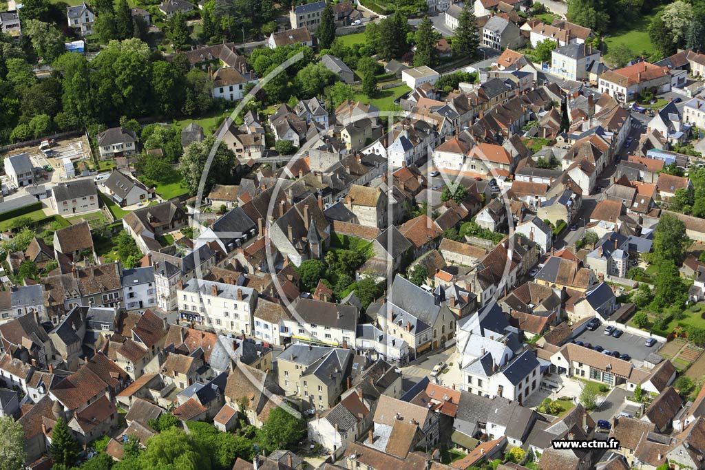 Photo arienne de Chtillon-sur-Loire (Centre)