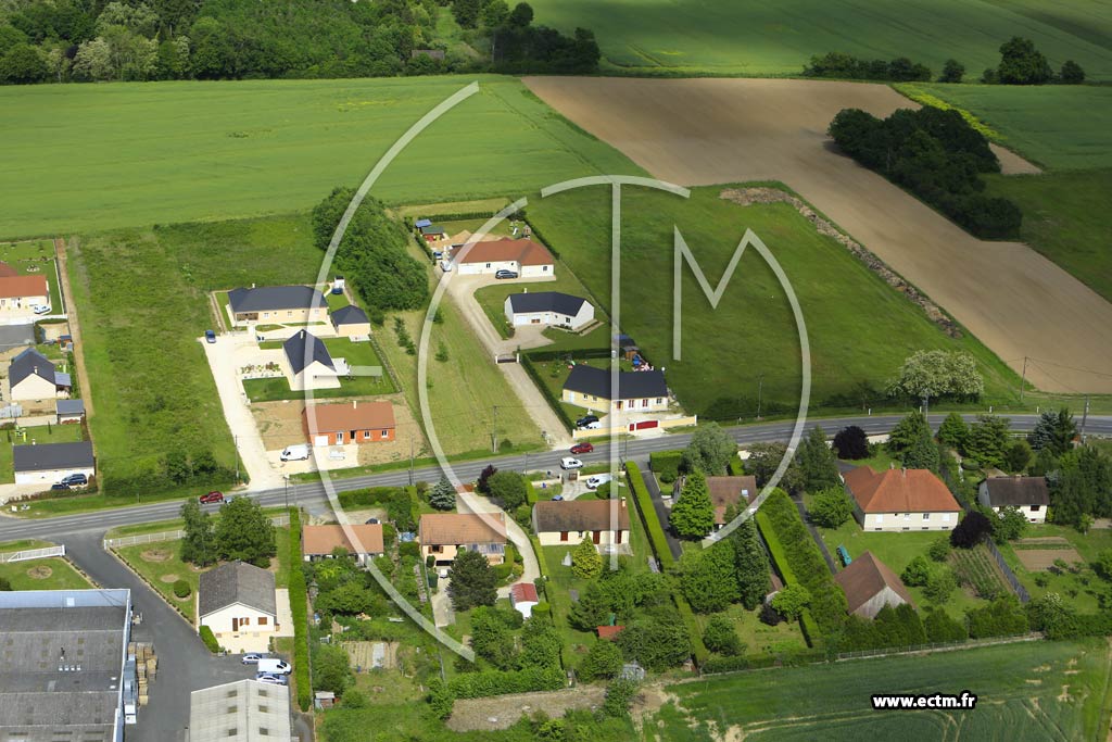 Photo arienne de Chtillon-sur-Loire (Les Pieds d'Agneaux)