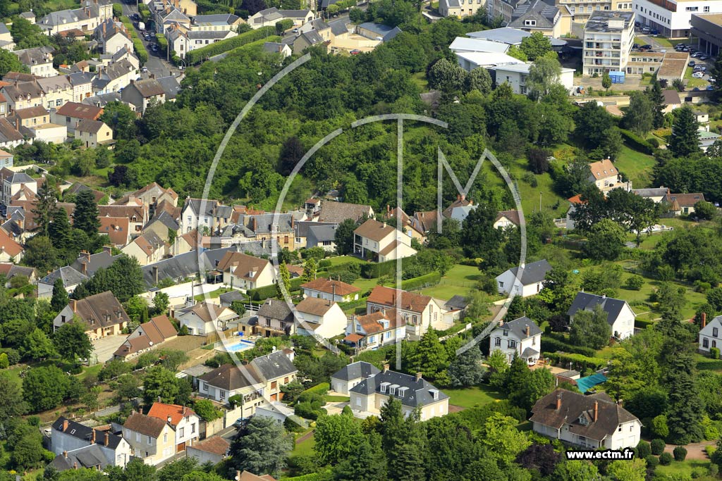 Photo arienne de Gien (Quartier Jean-Villejean)
