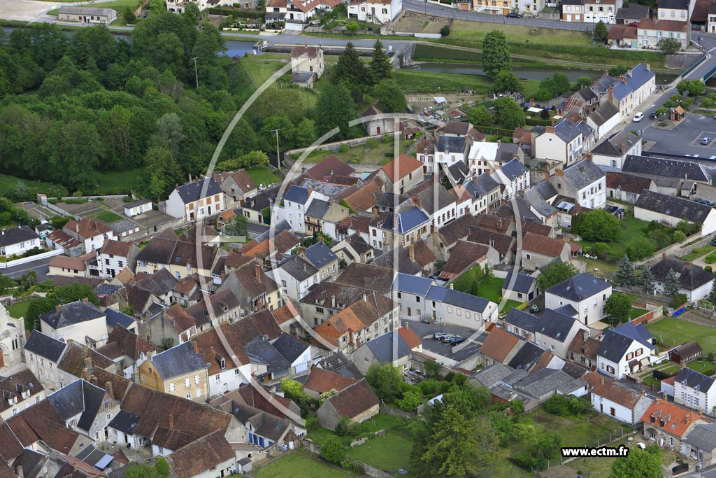 Photo arienne de Ouzouer-sur-Trze