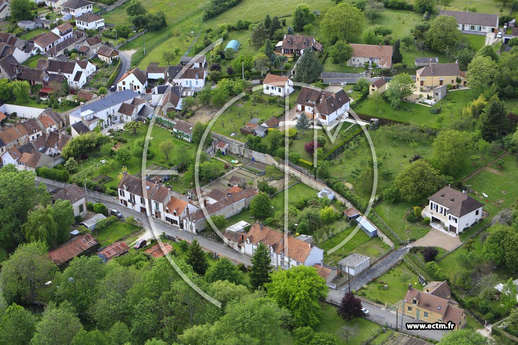 Photo arienne de Ouzouer-sur-Trze