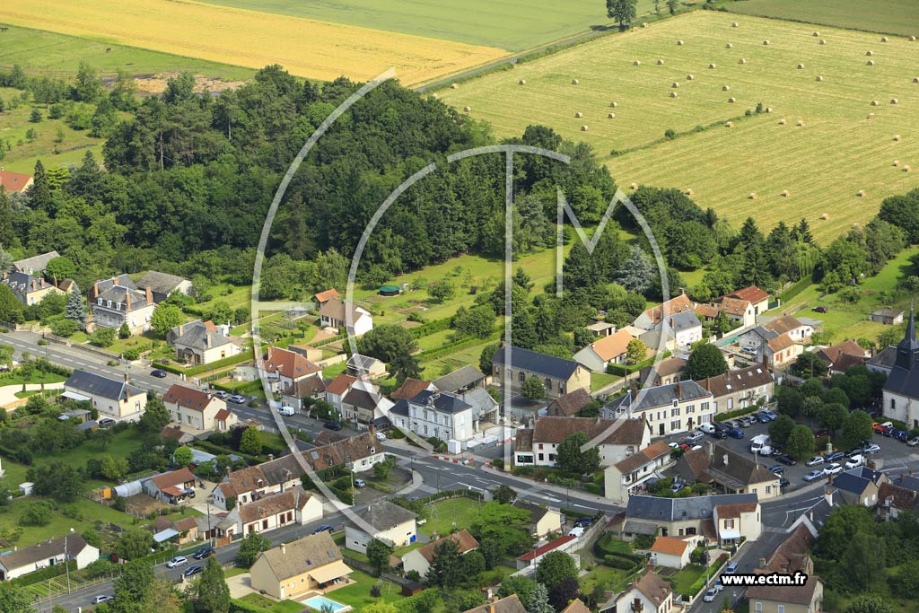 Photo arienne de Poilly-lez-Gien (Centre)