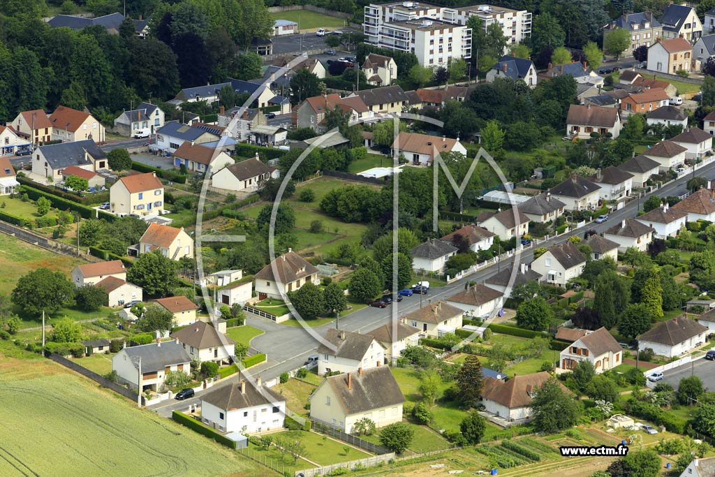 Photo arienne de Poilly-lez-Gien (Charpignolles)
