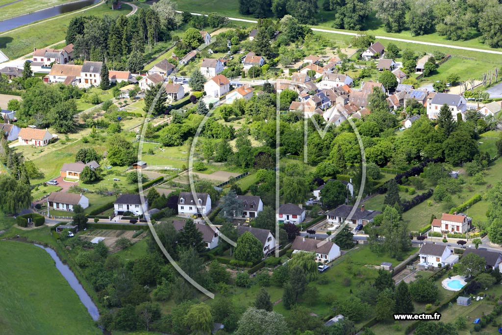 Photo arienne de Saint-Firmin-sur-Loire