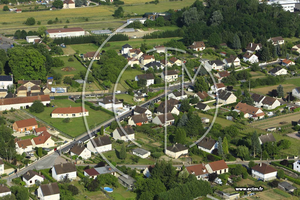 Photo arienne de Appoigny
