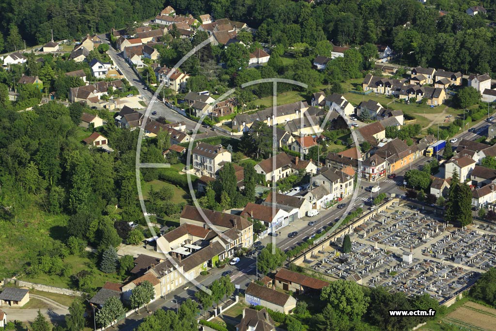 Photo arienne de Appoigny