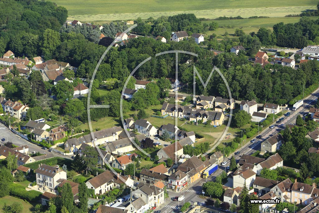 Photo arienne de Appoigny