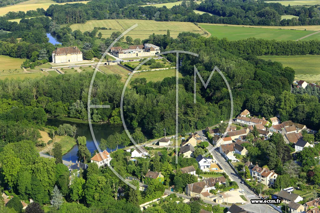 Photo arienne de Appoigny