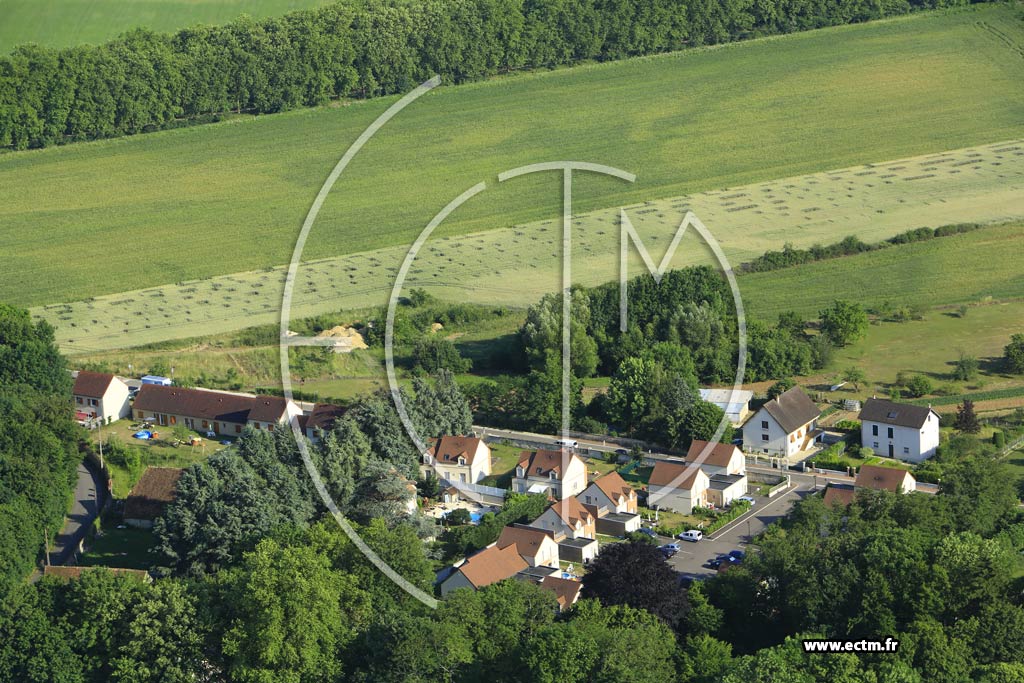 Photo arienne de Appoigny