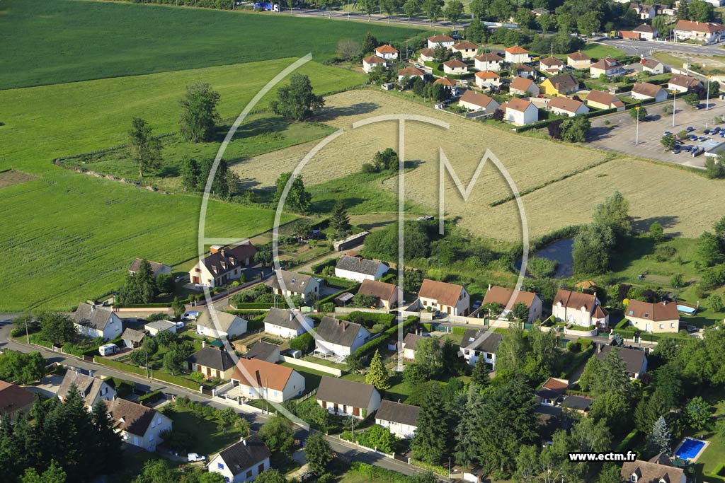 Photo arienne de Appoigny