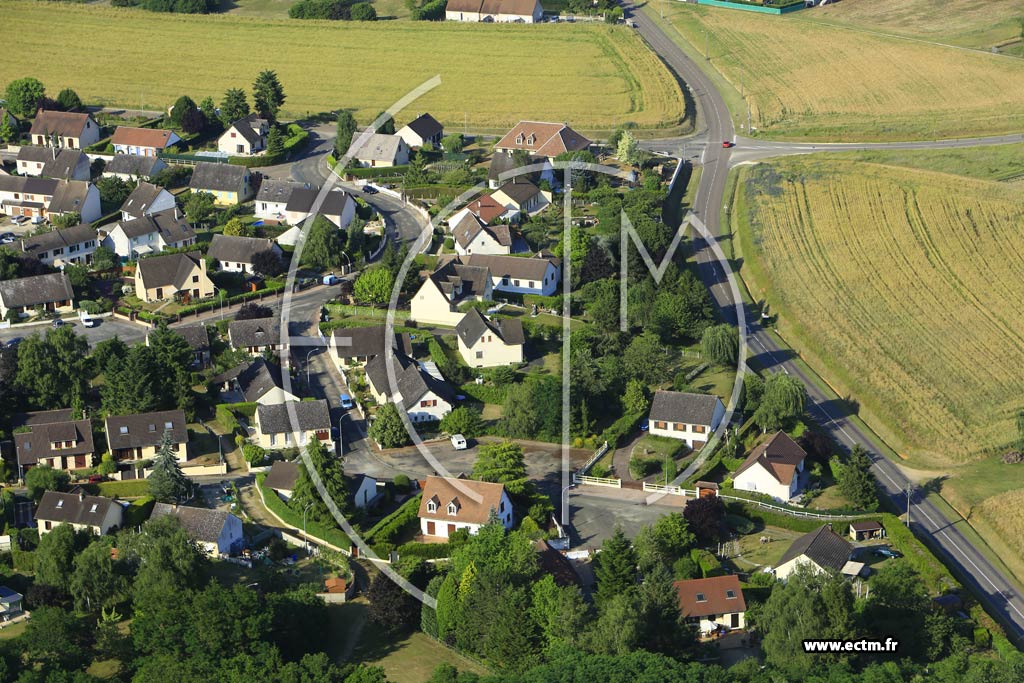 Photo arienne de Appoigny (le Bailly)