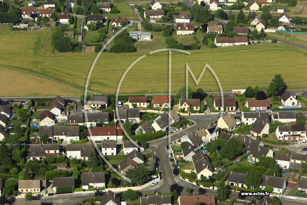 Photo arienne de Appoigny (le Bailly)