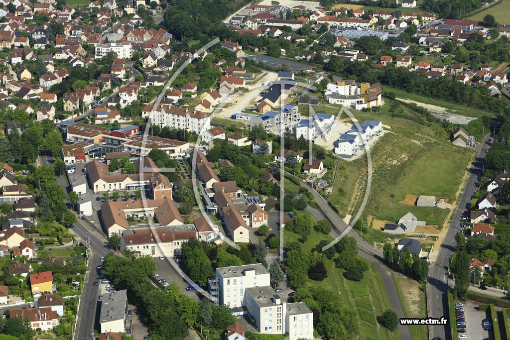 Photo arienne de Auxerre (la Moquette)