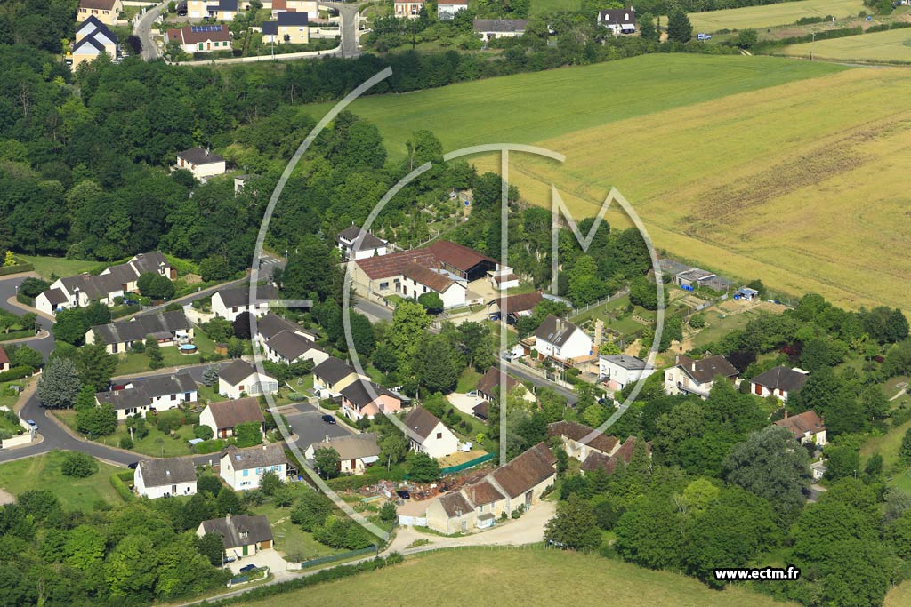 Photo arienne de Auxerre (Quartier de la Fontaine Ronde)