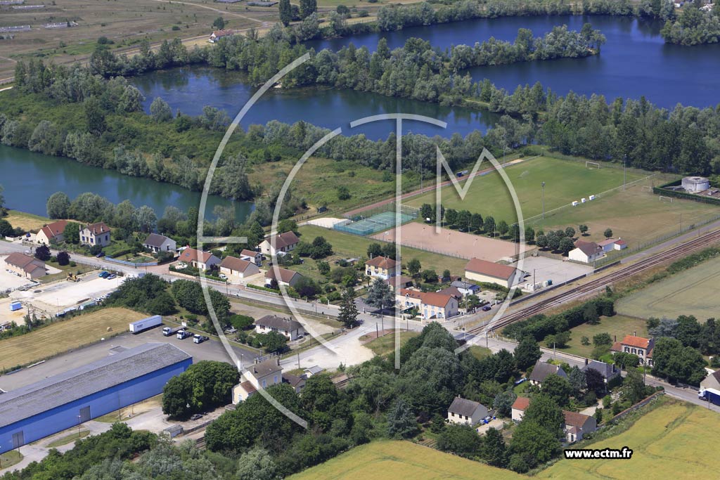 Photo arienne de Chemilly-sur-Yonne