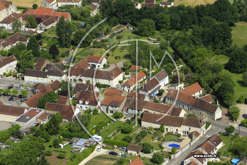 Photo arienne de Chevannes