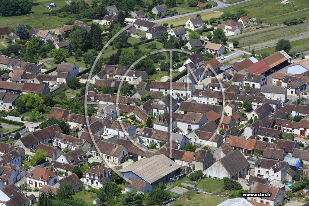 Photo arienne de Chichery