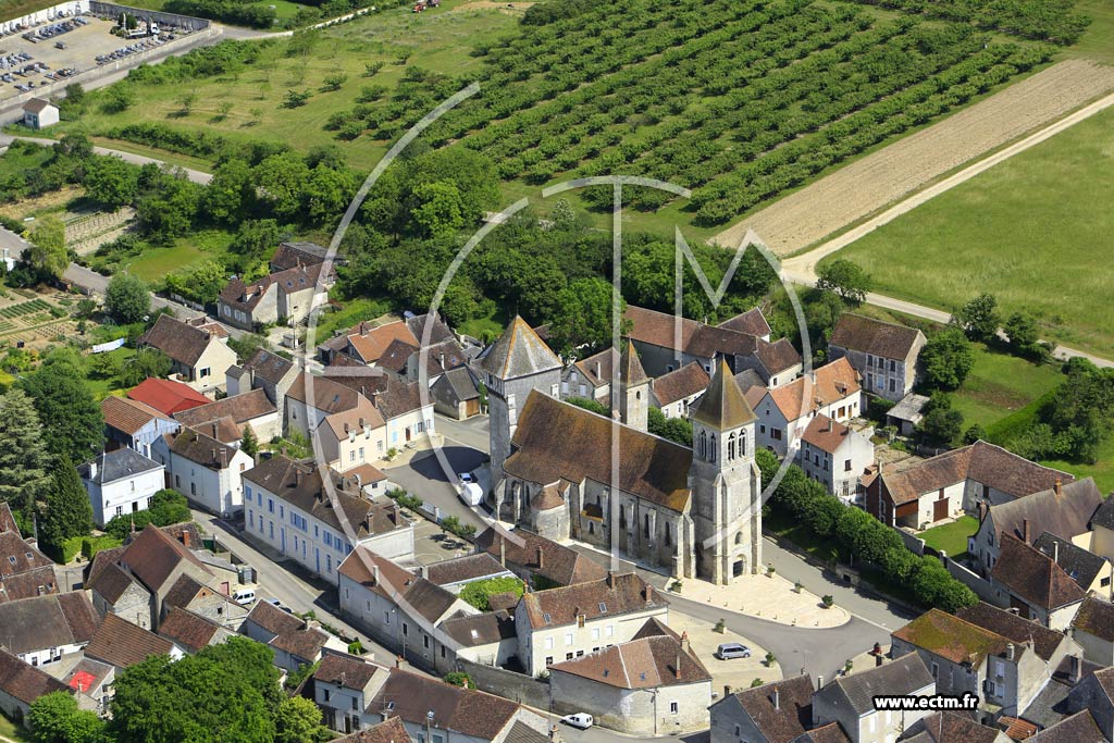 Photo arienne de Chitry