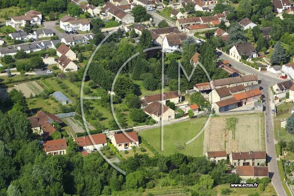 Photo arienne de Fleury-la-Valle