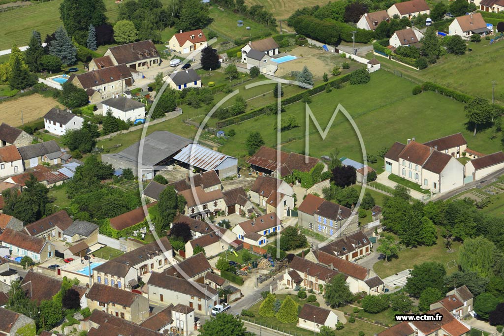 Photo arienne de Fleury-la-Valle