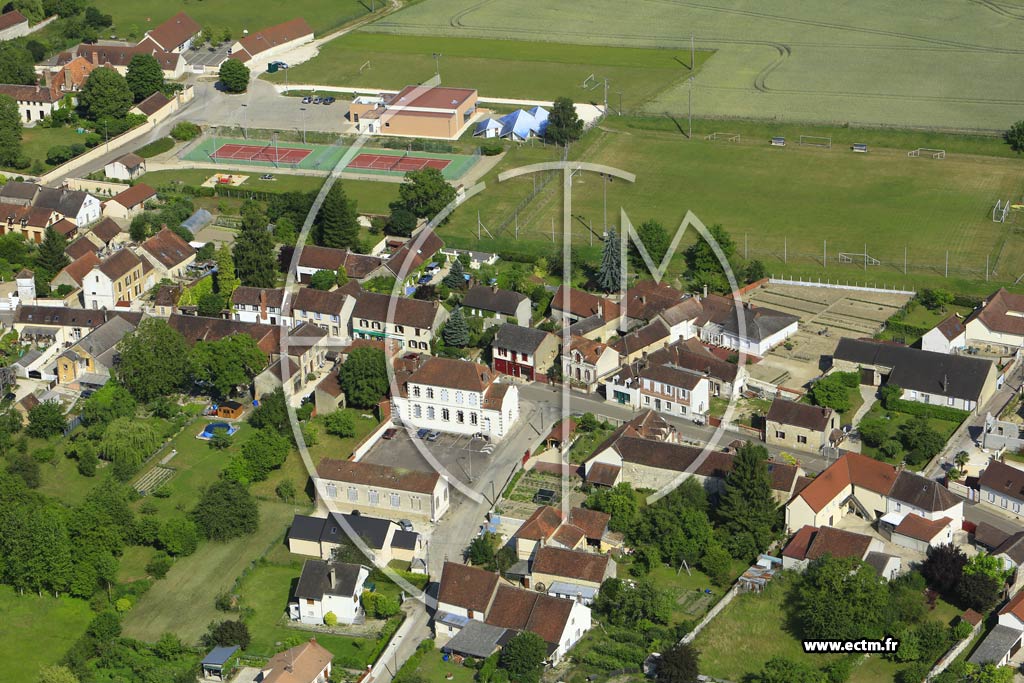 Photo arienne de Fleury-la-Valle
