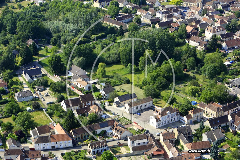Photo arienne de Fleury-la-Valle