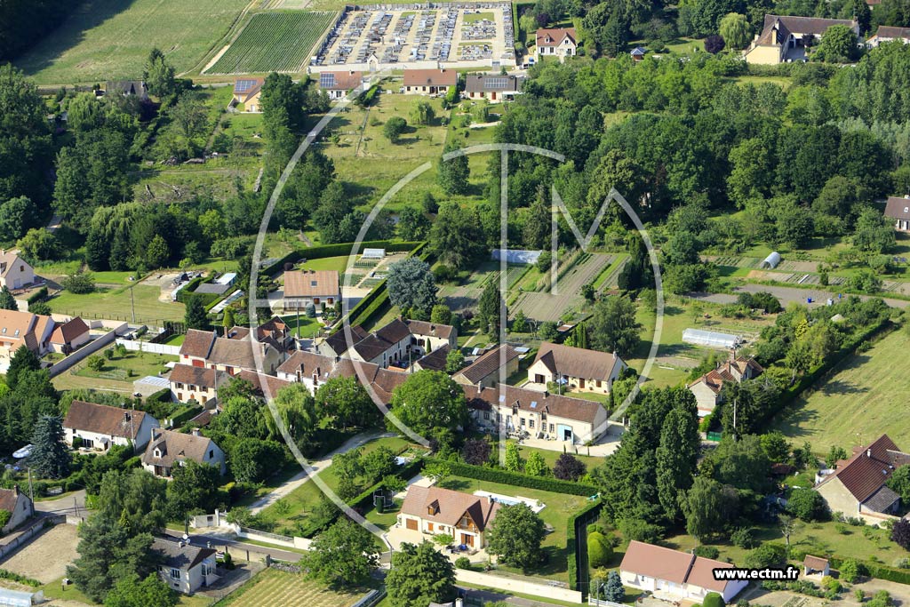 Photo arienne de Fleury-la-Valle