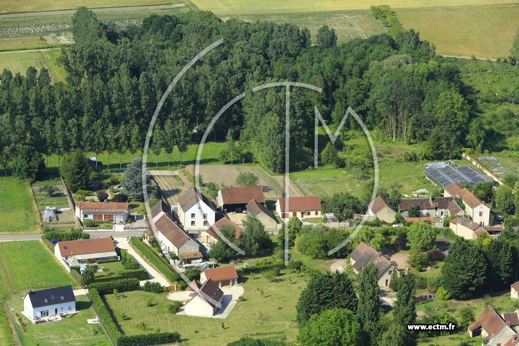 Photo arienne de Fleury-la-Valle