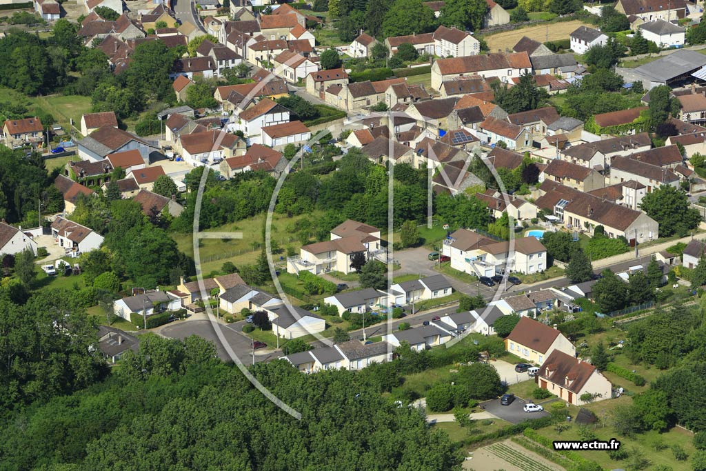 Photo arienne de Fleury-la-Valle