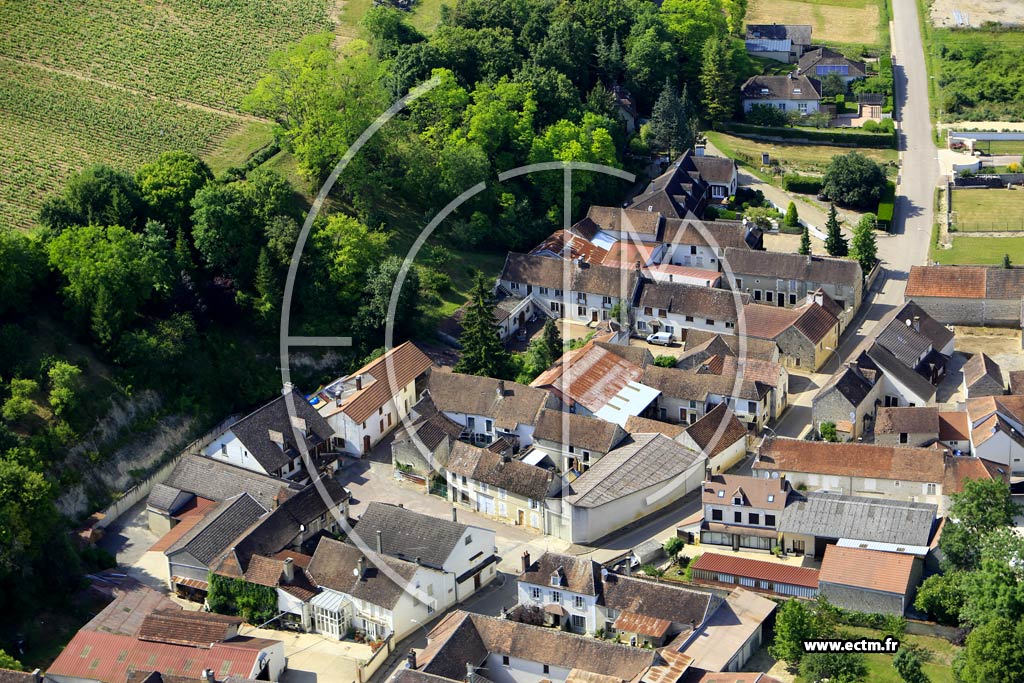 Photo arienne de La Chapelle-Vaupelteigne