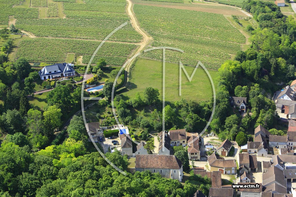 Photo arienne de La Chapelle-Vaupelteigne
