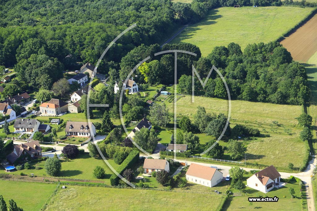 Photo arienne de Monteau (Grand Pien)