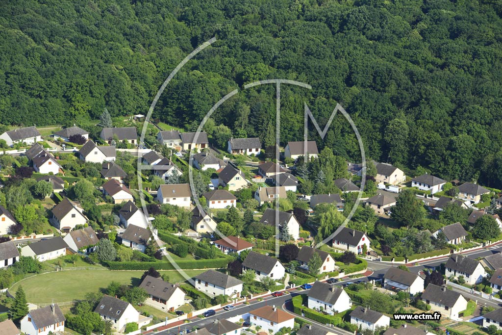 Photo arienne de Monteau (la Garenne)