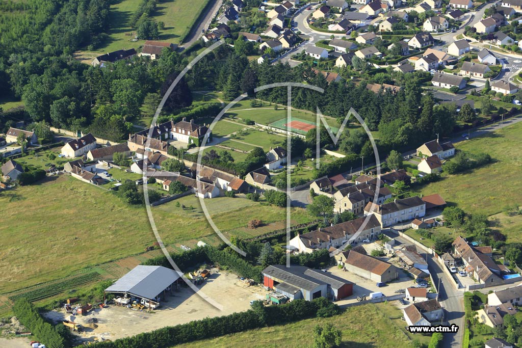 Photo arienne de Monteau (Sommeville)
