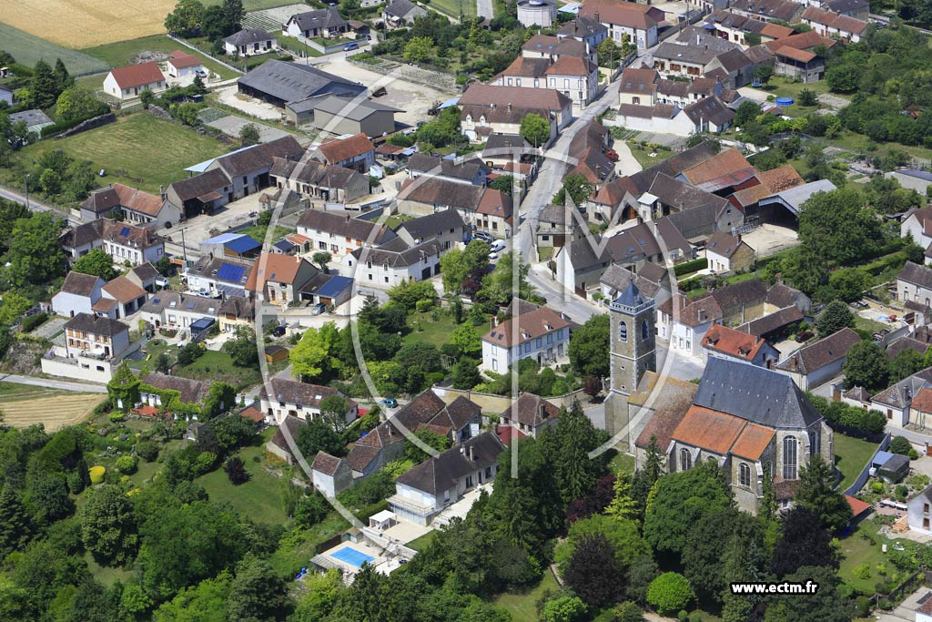 Photo arienne de Mont-Saint-Sulpice