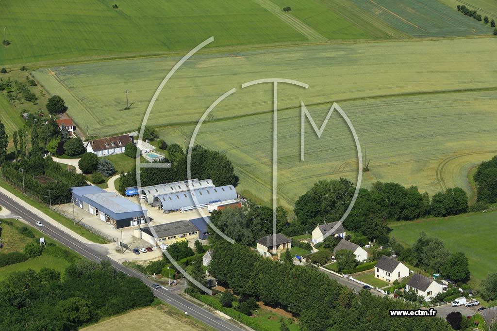 Photo arienne de Montigny-la-Resle