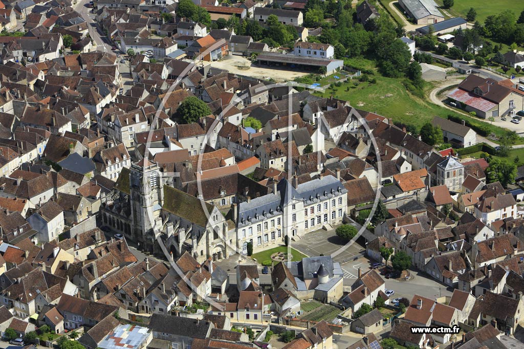 Photo arienne de Saint-Bris-le-Vineux