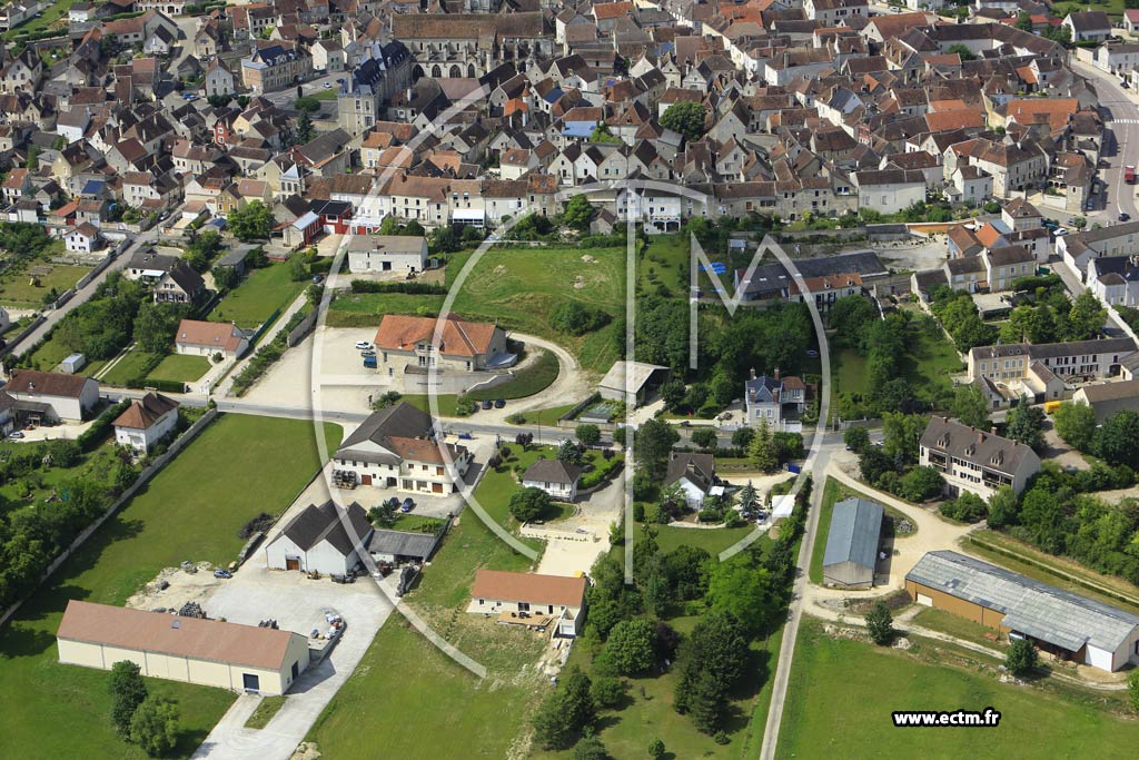 Photo arienne de Saint-Bris-le-Vineux