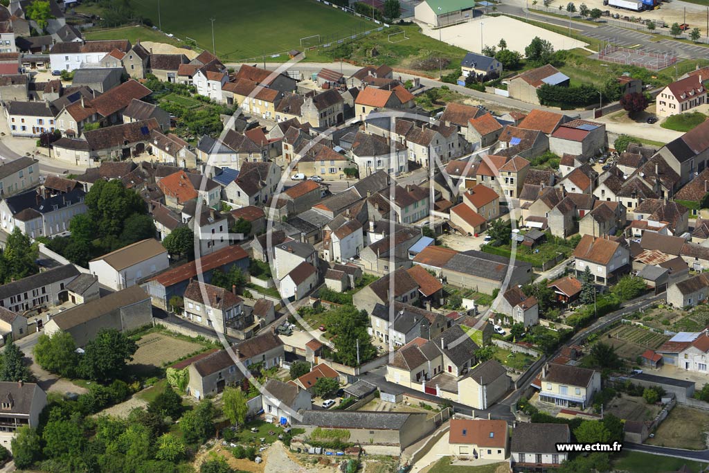 Photo arienne de Saint-Bris-le-Vineux