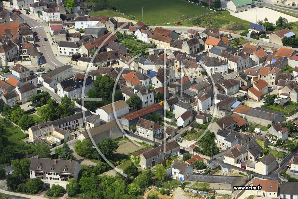 Photo arienne de Saint-Bris-le-Vineux