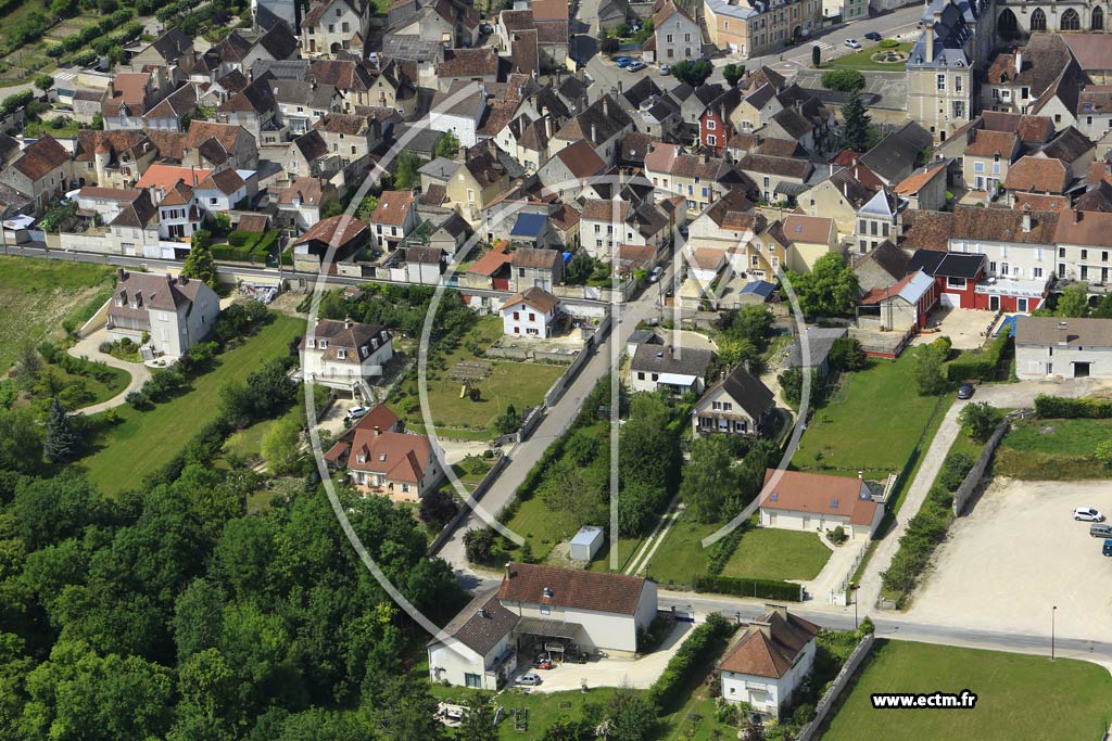 Photo arienne de Saint-Bris-le-Vineux