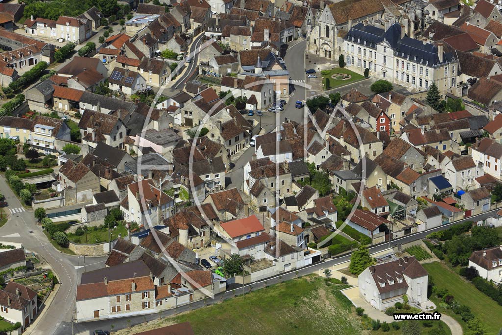 Photo arienne de Saint-Bris-le-Vineux