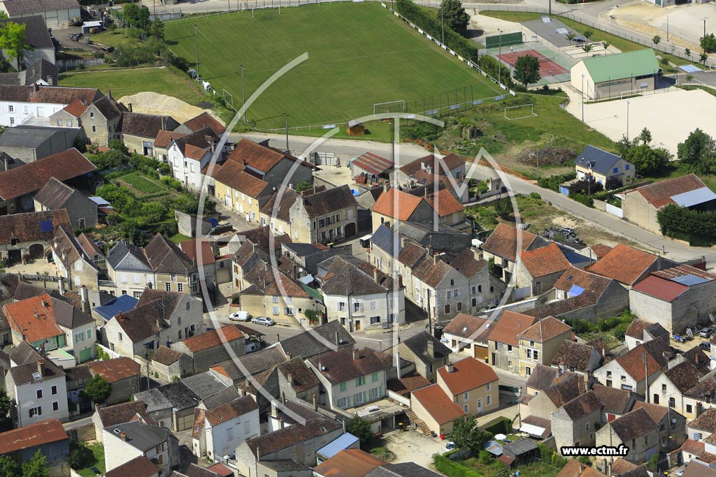 Photo arienne de Saint-Bris-le-Vineux