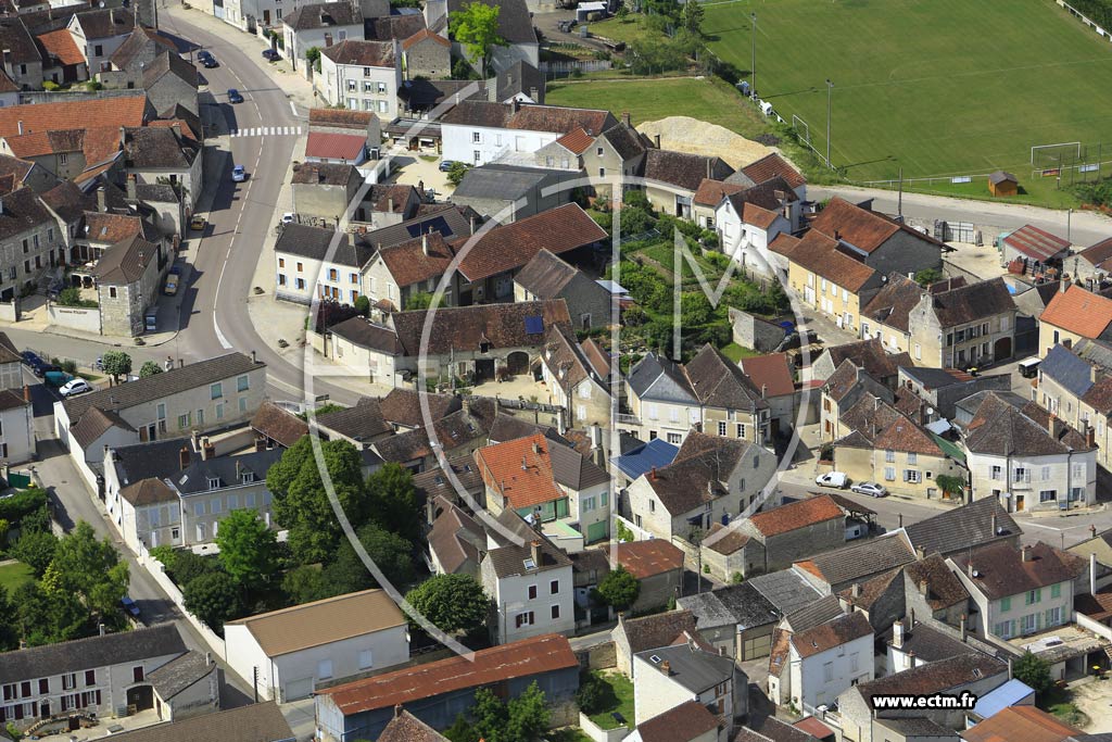 Photo arienne de Saint-Bris-le-Vineux